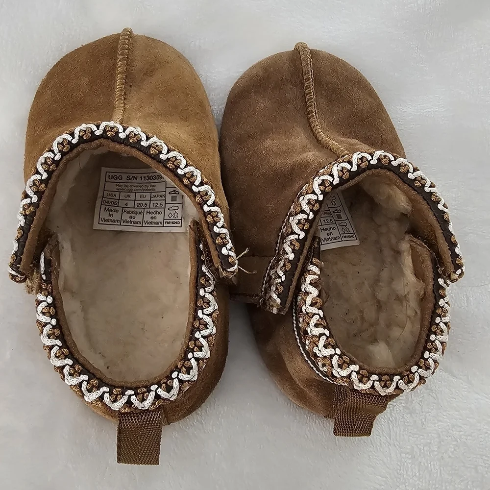 UGG Tasman Chesnut Kids Slippers 04/05
